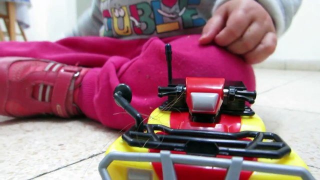 tractors for kids toy firefighters fire truck fun fireman sam toys טרקטורון סמי הכבאי