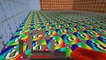 PAT And JEN PopularMMOs | Minecraft LUCKY BLOCK SPLEEF 10 DIFFERENT LUCKY BLOCKS - Mini Game