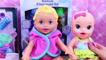 Baby Alive Color Changing Bathtime Frozen Fingerpaint Disney Princess Doll Ariel Bath Styling Head