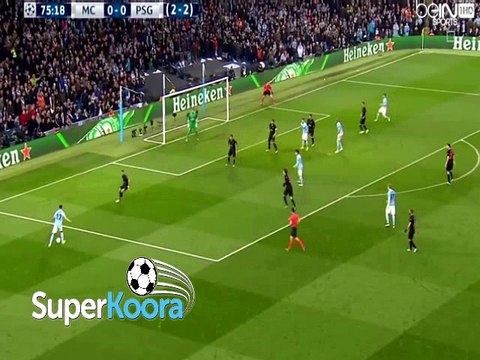 اهداف مباراة ( مانشستر سيتي 1-0 باريس سان جيرمان ) دوري ابطال اوروبا