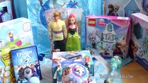 Giant Disney Frozen Surprise Egg - Let It Go Wand   Elsa Anna Dolls Biggest Egg Toys Compilation