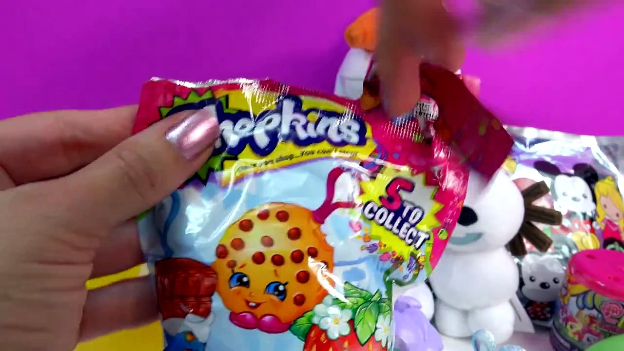 Disney Frozen Snowgies & Surprise Eggs Blind Bag Toys My Little Pony Fashems Squishy Pops