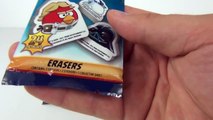 Angry Birds Star Wars Erasers Blind Bags Toy Review, Just Toys Intl