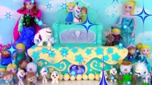 Disney FROZEN Elsa, Anna and Olaf Play-Doh Surprise Cake & Jewelry Box! Blind Bags! Vinylmation!