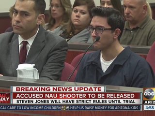 Accused NAU shooter to be released