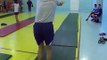 акробатическая комбинация (тренировка)  Глотов Илья