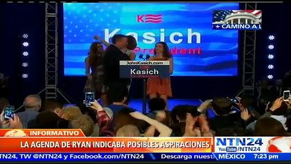 Congresista Paul Ryan desmiente rumores sobre su posible nominación como candidato a la presidencia de EE.UU.