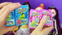 Shopkins Season 2 Ever After High Dolls VS Barbie Aladdin Jasmine Competition Kid Videos Toys Toy