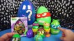 Ninja Turtles Play-doh Surprise Eggs with Ninja Turtles Half Shell Heroes Toys - by KidCity