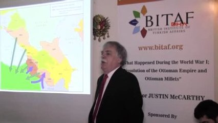 Amerikalı Profesör Justin Mc Carthy: "Ermeniler Van'ı Ele Geçirip Bölgedeki Tüm Müslümanları...