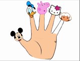 Peppa pig and mickey mouse finger family \Nursery Rhymes Lyrics