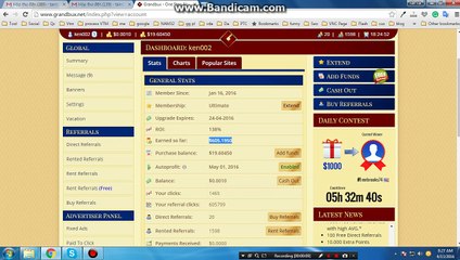 Best PTC site 2016 - Grandbux