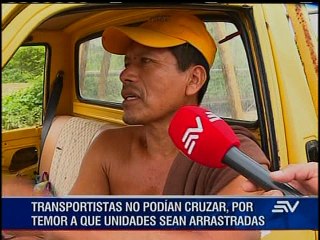 Comunas de engabao y Puerto Engabao afectadas por el invierno