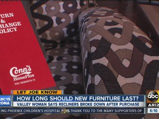 How long should new furniture last?