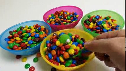 M&M's Surprise Toys Hide & Seek - Angry Birds, Frozen Olaf, Filly & Peppa Pig Toys