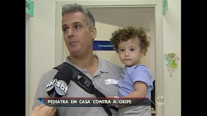 Com medo de expor filhos, pais chamam pediatra em casa
