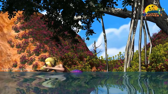 3d Mermaid Finger Family Nursery clhildren rhymes | Finger family songs kids rhymes