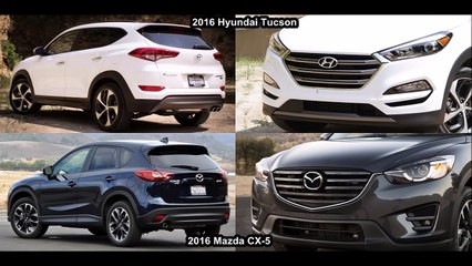 2016 Mazda CX 5 Vs 2016 Hyundai Tucson DESIGN!