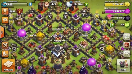 ♦ TH9 ALL PEKKA FREEZE ON TH8 ♦ GoWiWi  3STAR MAXED TH9  NEMESIS BASE ♦ HOW TO MAX TH9 NEXT  ..!! ♦