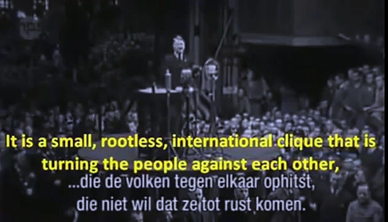 Adolf Hitler Exposing Z.O.G ,NWO