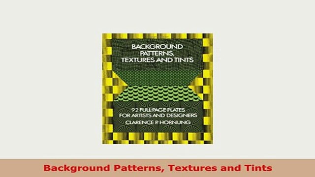 PDF Background Patterns Textures and Tints Read Online