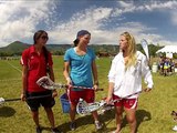 Pro Skier Grete Eliassen's Lacrosse Debut at the Ski Town Shoot Out in Park City