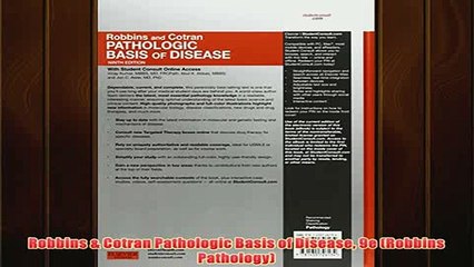 Free   Robbins  Cotran Pathologic Basis of Disease 9e Robbins Pathology Read Download