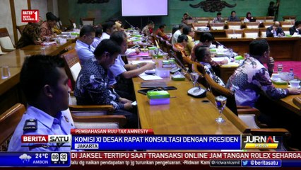 DPR Desak Rapat Konsultasi dengan Presiden Soal Tax Amnesty