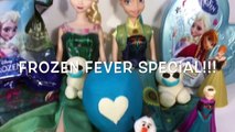 Frozen Fever Play Doh Surprise Egg Frozen Blind Bag Disney Elsa Princess Anna Olaf Snowgies