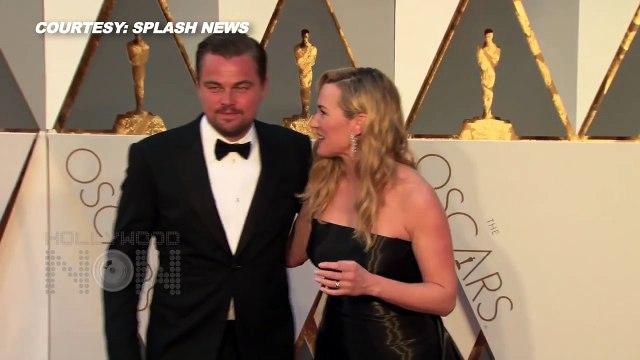 Red Carpet Reunion: Leonardo DiCaprio HUGS Kate Winslet At 2016 Oscars