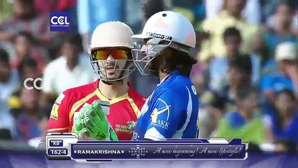 CCL6 Final Match - Telugu Warriors vs Bhojpuri Dabanggs  1st Innings Part 33