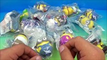 2015 MINIONS MOVIE SET OF 14 McDONALDS HAPPY MEAL KIDS TOYS VIDEO REVIEW AUSTRALIAN RELEASE