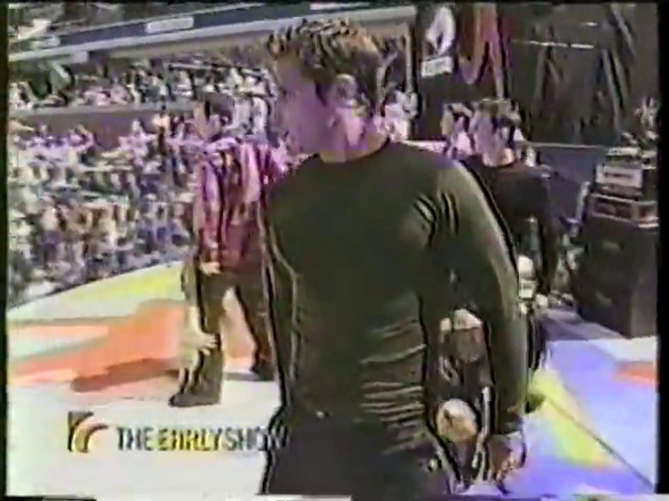 98 Degrees & Jessica Simpson on The Early Show - Arthur Ashe Day