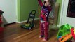 Crazy Baby Nate Loves Exercise! Wheelbarrow Push-Ups Sit-Ups Bands Yoga Mat! Cardio & Strength