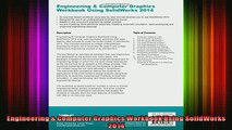 Read  Engineering  Computer Graphics Workbook Using SolidWorks 2014  Full EBook