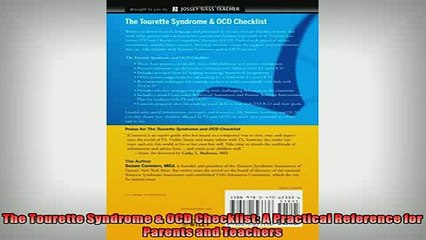 FREE DOWNLOAD  The Tourette Syndrome  OCD Checklist A Practical Reference for Parents and Teachers  FREE BOOOK ONLINE