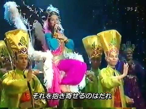 Siti Nurhaliza Balqis on Japanese music TV program Asia music festival 2001