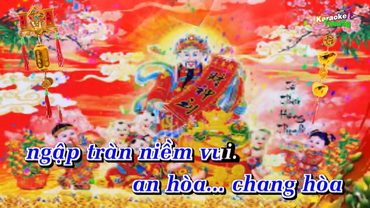 Liên Khúc Lý Mừng Xuân Remix - Karaoke HD Hot NEW