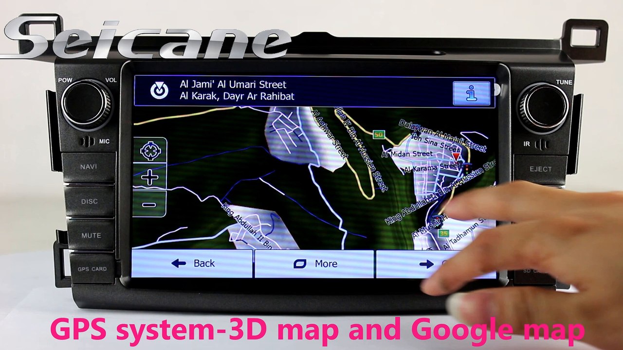 Plug and play 2013 2014 2015 2016 Toyota RAV4 in dash radio cd player Sat Nav support High Speed 3G&WiFi Internet