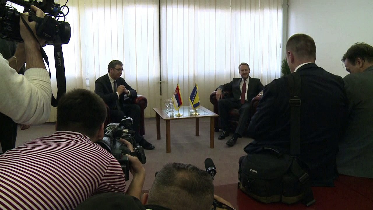 Serbia, Bosnia seek to ease tensions after war crime verdicts