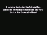 Read Streetwise Manhattan Bus Subway Map - Laminated Metro Map of Manhattan New York - Pocket