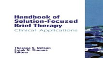 Download Handbook of Solution Focused Brief Therapy  Clinical Applications