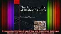 Read  Monuments of Historic Cairo A Map and Descriptive Catalogue American Research Center in  Full EBook