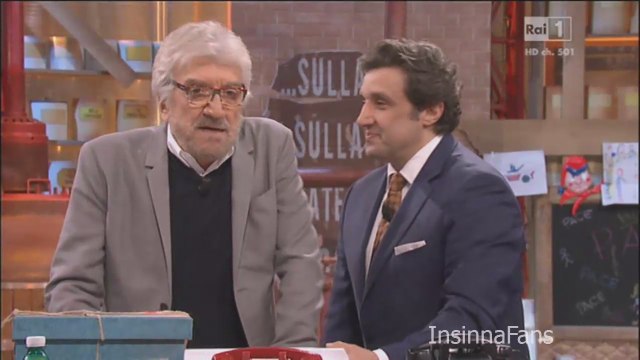 Gigi Proietti ospite di Flavio Insinna ad Affari Tuoi