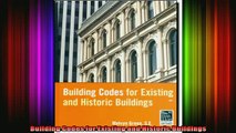 Read  Building Codes for Existing and Historic Buildings  Full EBook