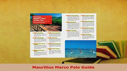 PDF  Mauritius Marco Polo Guide Read Online