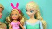 Barbies sister Chelsea Dresses Up To Be Like Queen Elsa from Disney Frozen