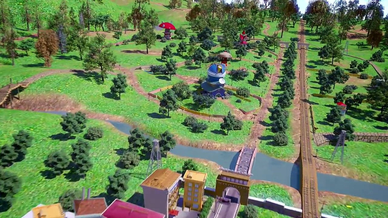 Паровозик Тишка - Большой сборник мультфильмов (Мультики про паровозики и поезда)