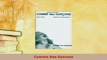 PDF  Comme Des Garcons Read Online