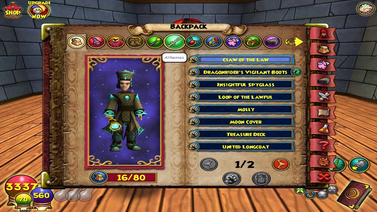 Buy Sell Accounts - Wizard 101 - Account for Sale (LVL 60)